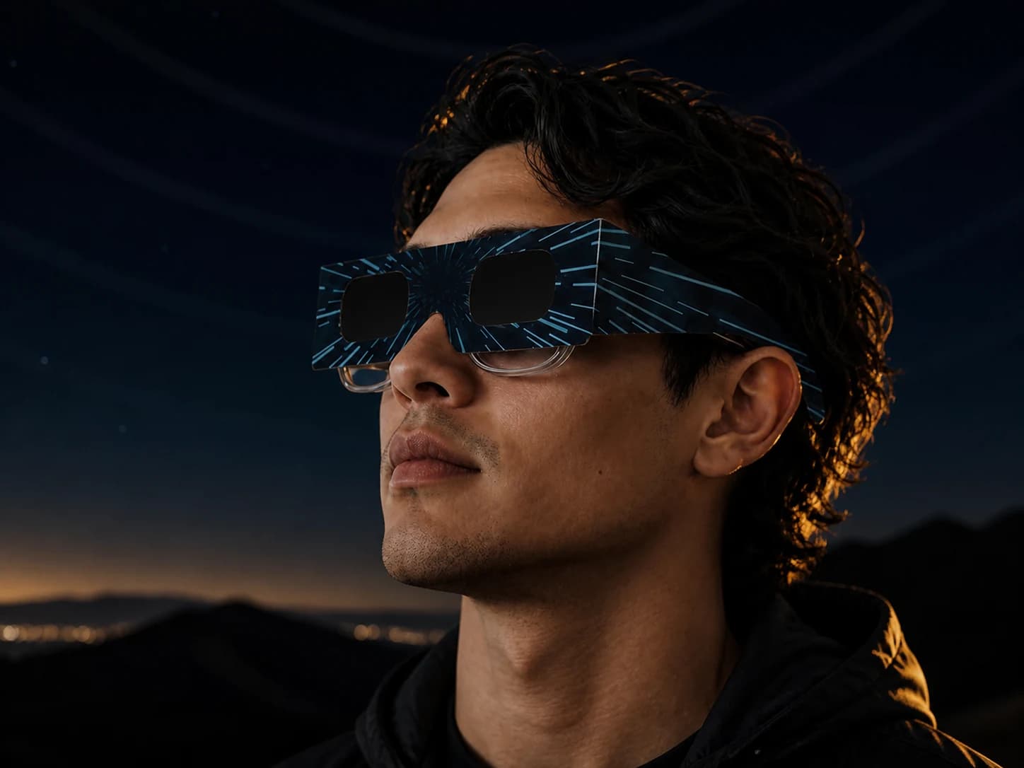 Lunettes d’éclipse motif Pulsar