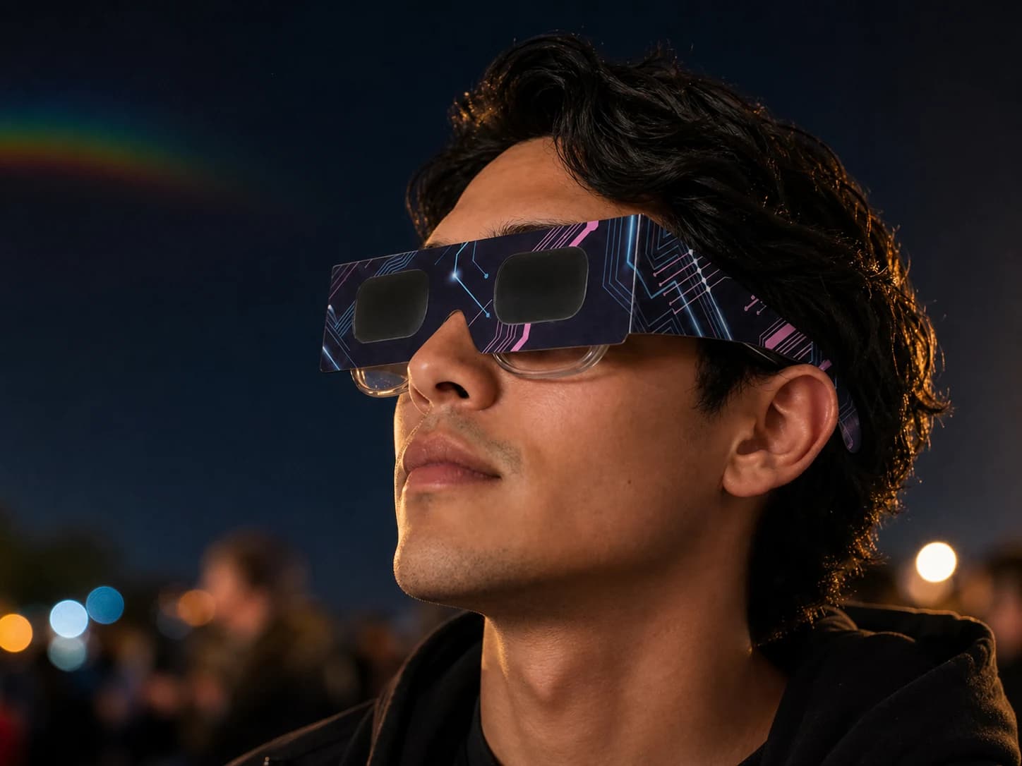 Lunettes d’éclipse motif Spectre